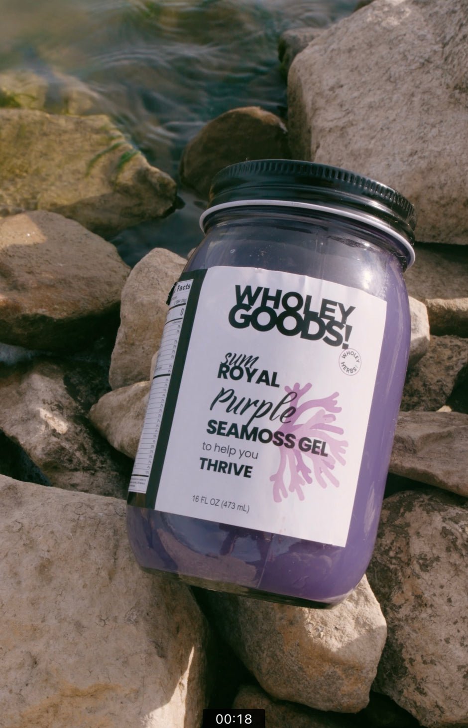 Sea Moss Gel (RAW - Royal Purple)